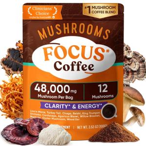 Mushroom Coffee: 12 Adaptogenic Blends for Focus