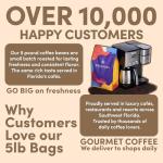 Sarasota Whole Bean Vanilla Hazelnut Coffee - 5lb