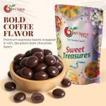 Dark Chocolate Espresso Beans - Gourmet Snack Treat