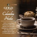 Colombian Gourmet Medium Roast Ground Coffee - 1 lb