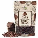 Gourmet Dark Chocolate Covered Coffee Beans – 16 Oz