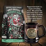 Bones Coffee White Chocolate Peppermint Bark Beans