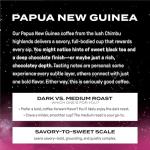 Papua New Guinea Medium Roast Organic Coffee Beans
