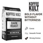 Koffee Kult Dark Roast Whole Bean Coffee 80oz