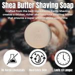 Bay Rum Shave Soap with Shea & Coconut Oil