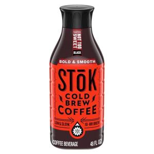 SToK Cold Brew Coffee, Not Too Sweet, 48 FL OZ