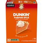 Dunkin' Pumpkin Spice Coffee Pods - 22 Count