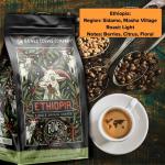 Ethiopia Light Roast Single-Origin Coffee Beans
