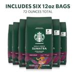 Starbucks Dark Roast Whole Bean Coffee - Sumatra