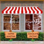 Dark Chocolate Espresso Beans - 5 Lbs Bulk