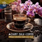 Mt. Zulu Colombian Medium Roast Coffee Beans 12oz