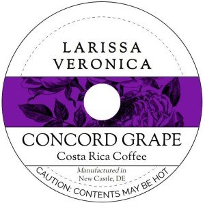Concord Grape Costa Rica Coffee K-Cup Pods - 2 Pack