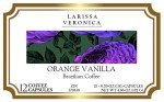 Orange Vanilla Brazilian Coffee K-Cup Pods - 12 Count