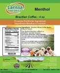Menthol Brazilian Gourmet Whole Coffee Beans - 2 Pack