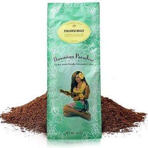 Hawaiian Paradise Medium Roast Coffee Grounds – 7 OZ