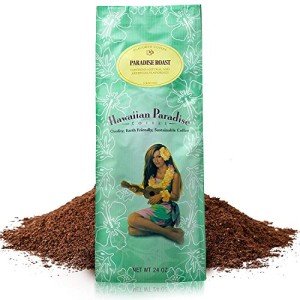 Hawaiian Paradise Medium Roast Coffee Grounds - 24 OZ