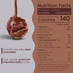 Gourmet Dark Chocolate Espresso Beans - 1LB