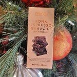 Gourmet Dark Chocolate Espresso Bar with Coffee Beans