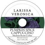 Pumpkin Spice Cappuccino Medium Roast Coffee (Single Serve K-Cup Pods) (Gourmet, Naturally Flavored, Whole Coffee Beans) (12 pods, ZIN: 578152)
