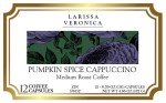Pumpkin Spice Cappuccino Medium Roast Coffee (Single Serve K-Cup Pods) (Gourmet, Naturally Flavored, Whole Coffee Beans) (12 pods, ZIN: 578152)