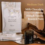 Volcanoking 100% Kona Medium Dark Roast Coffee