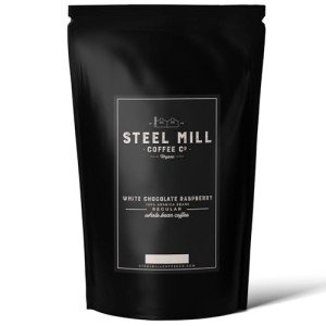 White Chocolate Raspberry Truffle Coffee Beans - 2 LB