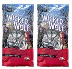 Wicked Wolf Dark Roast Whole Bean Coffee (2 Pack)
