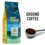 Door County Almond Toffee Flavored Ground Coffee 10 oz