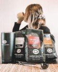 Michigan Cherry Flavored Medium Roast Whole Bean Coffee