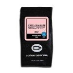 White Chocolate Strawberry Decaf Coffee, 12oz Whole Bean