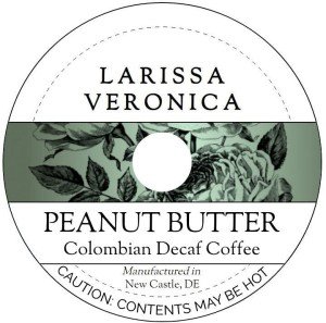 Peanut Butter Colombian Decaf K-Cup Pods - 12 Count
