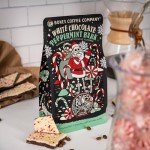 Bones Coffee White Chocolate Peppermint Bark Beans