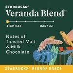 Starbucks Veranda Blend Whole Bean Coffee 12 Oz