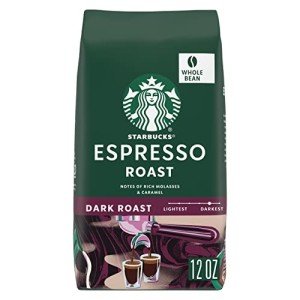 Starbucks Espresso Roast Dark Whole Bean Coffee 340g