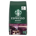 Starbucks Dark Roast Whole Bean Espresso Coffee 12 oz