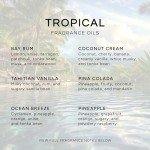 Tropical Coffee Scents Set - 6 Premium Oils
