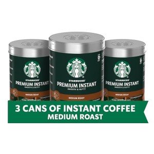 Starbucks Medium Roast Instant Coffee - 100% Arabica