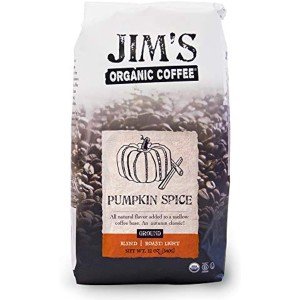 Jim's Organic Pumpkin Spice Light Roast Coffee