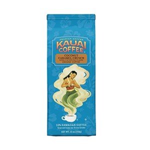 Kauai Coconut Caramel Crunch Ground Coffee, 10 oz