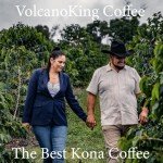 Volcanoking 100% Kona Dark Roast Coffee Beans