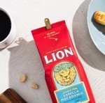 Lion Coffee Vanilla Macadamia Light Roast Beans - 10 Oz