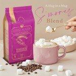 S'mores Flavored Medium Roast Ground Coffee 16 Oz