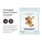 Pineapple Rum Cashew Coconut Snack Mix, 18 Pack