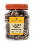 Milk Almond Toffee Tub - 2.5 lb
