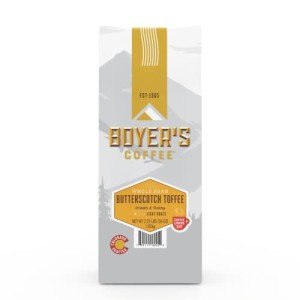Boyer's Butterscotch Toffee Light Roast Coffee 2.25lb