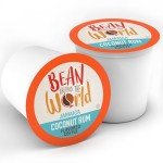 Coconut Rum Flavored Coffee for Keurig, 40 Count