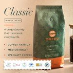 ORFEU 100% Arabica Medium Roast Coffee Beans 36 oz
