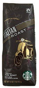 Starbucks Italian Roast Dark Whole Bean Coffee