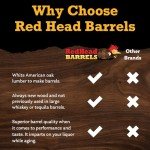 Custom Engraved Oak Aging Barrel with Gift Set