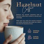 Organic Hazelnut Whole Bean Coffee, Medium Roast